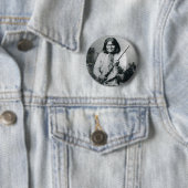Badge Rond 5 Cm Geronimo (En situation)