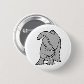 Badge Rond 5 Cm Gertie l'engin Dinosaur ! (Devant & derrière)