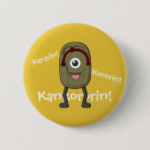 Badge Rond 5 Cm Ghost Sandal Bakezori- Funny Yokai (Devant)