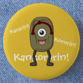 Badge Rond 5 Cm Ghost Sandal Bakezori- Funny Yokai