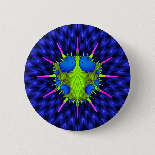 Badge Rond 5 Cm Giardia Bug (Devant)