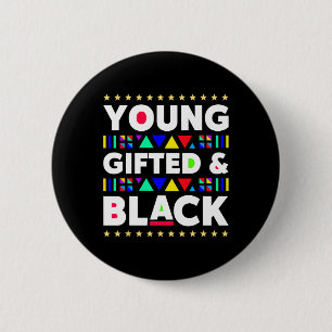 Badge Rond 5 Cm Gifle Black Girl Magic Junetdix Black History M