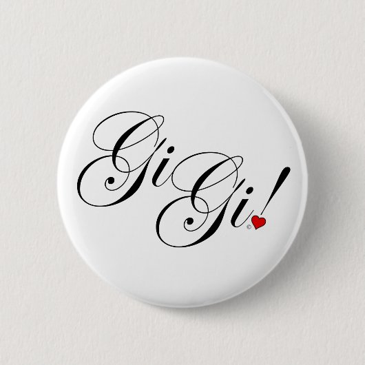 Badge Rond 5 Cm GiGi (Devant)