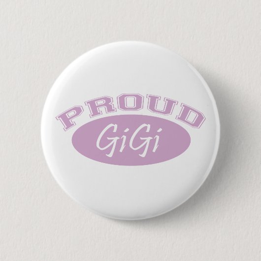 Badge Rond 5 Cm GiGi fier (Devant)
