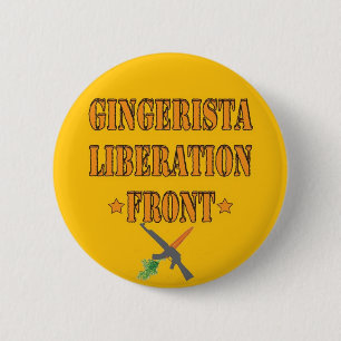 Badge Rond 5 Cm ¡ Gingerista !
