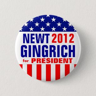 BADGE ROND 5 CM GINGRICH