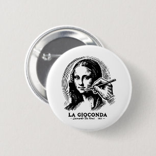 Badge Rond 5 Cm Gioconda