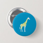 Badge Rond 5 Cm girafe (Devant & derrière)