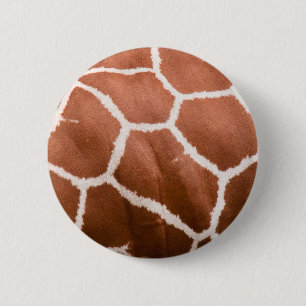 Badge Rond 5 Cm Girafe