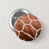Badge Rond 5 Cm Girafe (Devant & derrière)