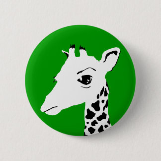 Badge Rond 5 Cm girafe