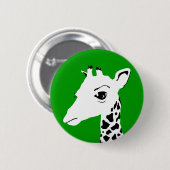 Badge Rond 5 Cm girafe (Devant & derrière)
