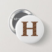 Badge Rond 5 Cm girafe-h (Devant & derrière)