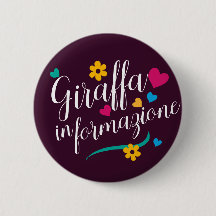 "Giraffa in formazione" Épingle