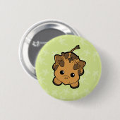 Badge Rond 5 Cm Giraffe Cutie bébé (Devant & derrière)
