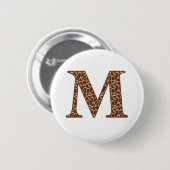 Badge Rond 5 Cm Giraffe M (Devant & derrière)