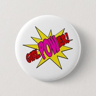 Badge Rond 5 Cm GirlPOWer
