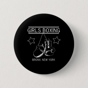 Badge Rond 5 Cm Girls Boxing Bronx New York Rachel Friends