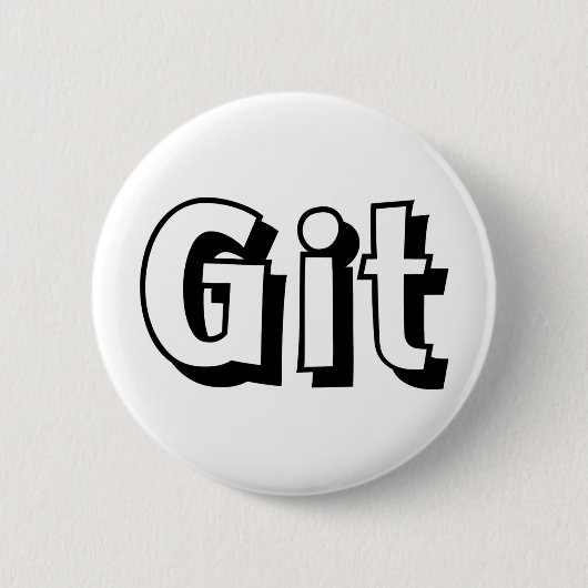 Badge Rond 5 Cm Git (Devant)