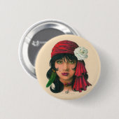 Badge Rond 5 Cm Gitan II (Devant & derrière)