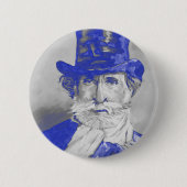 Badge Rond 5 Cm Giuseppe Verdi (Devant)