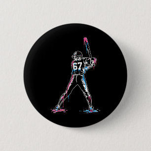 Badge Rond 5 Cm Glace Bysebyll Goutte 67 Garçons Et Filles Bytter