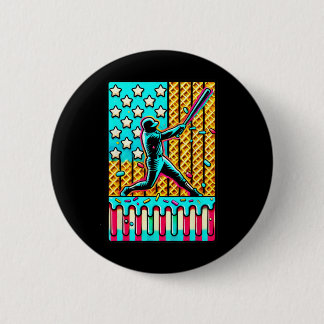 Badge Rond 5 Cm Glace Crème Goutte Bysebyll Chose Goutte Pour Garç