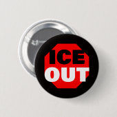 BADGE ROND 5 CM GLACE FONDUE (Devant & derrière)