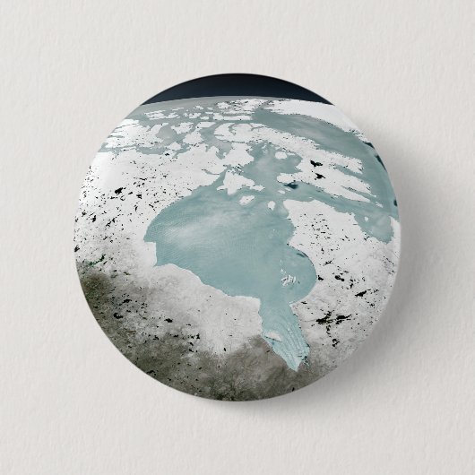 Badge Rond 5 Cm Glace Maritime De La Baie D'Hudson Le 29 Avril 200 (Devant)