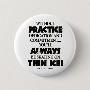 BADGE ROND 5 CM GLACE MINCE
