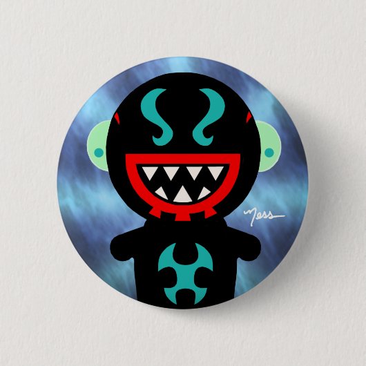 BADGE ROND 5 CM GLEEZBO (Devant)