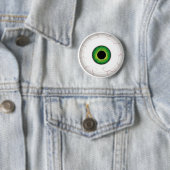 Badge Rond 5 Cm Globe oculaire (En situation)