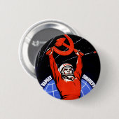 Badge Rond 5 Cm Gloire de l'espace (Devant & derrière)