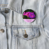 Badge Rond 5 Cm Gloire de matin (En situation)