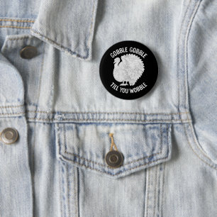 Badge Rond 5 Cm Gloups Gloups Jusqu'à Ce Que Vous Titubiez Drôle d