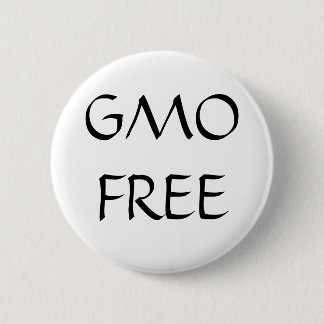 BADGE ROND 5 CM GMO LIBÈRENT