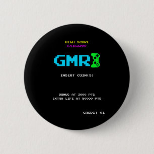 BADGE ROND 5 CM GMR