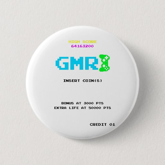 BADGE ROND 5 CM GMR (Devant)