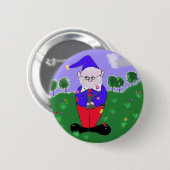 Badge Rond 5 Cm gnome (Devant & derrière)