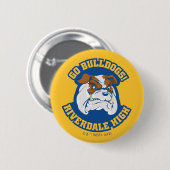 Badge Rond 5 Cm Go Bulldogs - Riverdale High (Devant & derrière)