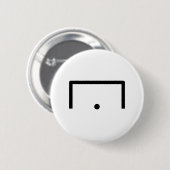 Badge Rond 5 Cm Goal (Devant & derrière)
