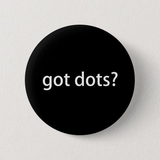 Badge Rond 5 Cm God Dots Funny Marching Band (Devant)