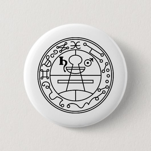 Badge Rond 5 Cm Goetia_phoque_de_salomon (Devant)