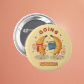 Badge Rond 5 Cm Going Bananas Fun Button