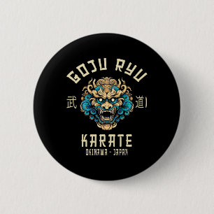 Badge Rond 5 Cm Goju Ryu Martial Arts Clothing Co. Goju Ryu Karate