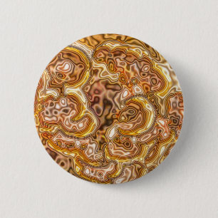 BADGE ROND 5 CM GOLDEN