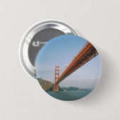 Badge Rond 5 Cm Golden gate bridge (Devant & derrière)