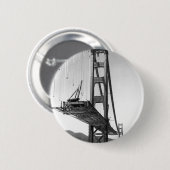 Badge Rond 5 Cm Golden gate bridge I (Devant & derrière)