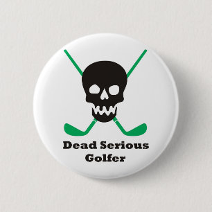 Badge Rond 5 Cm Golf