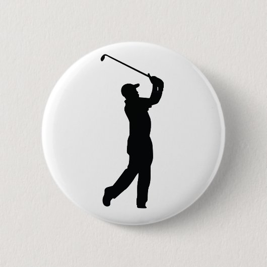 Badge Rond 5 Cm Golf (Devant)